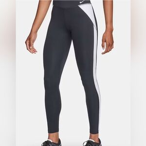 Nike Women's Black and White Leggings